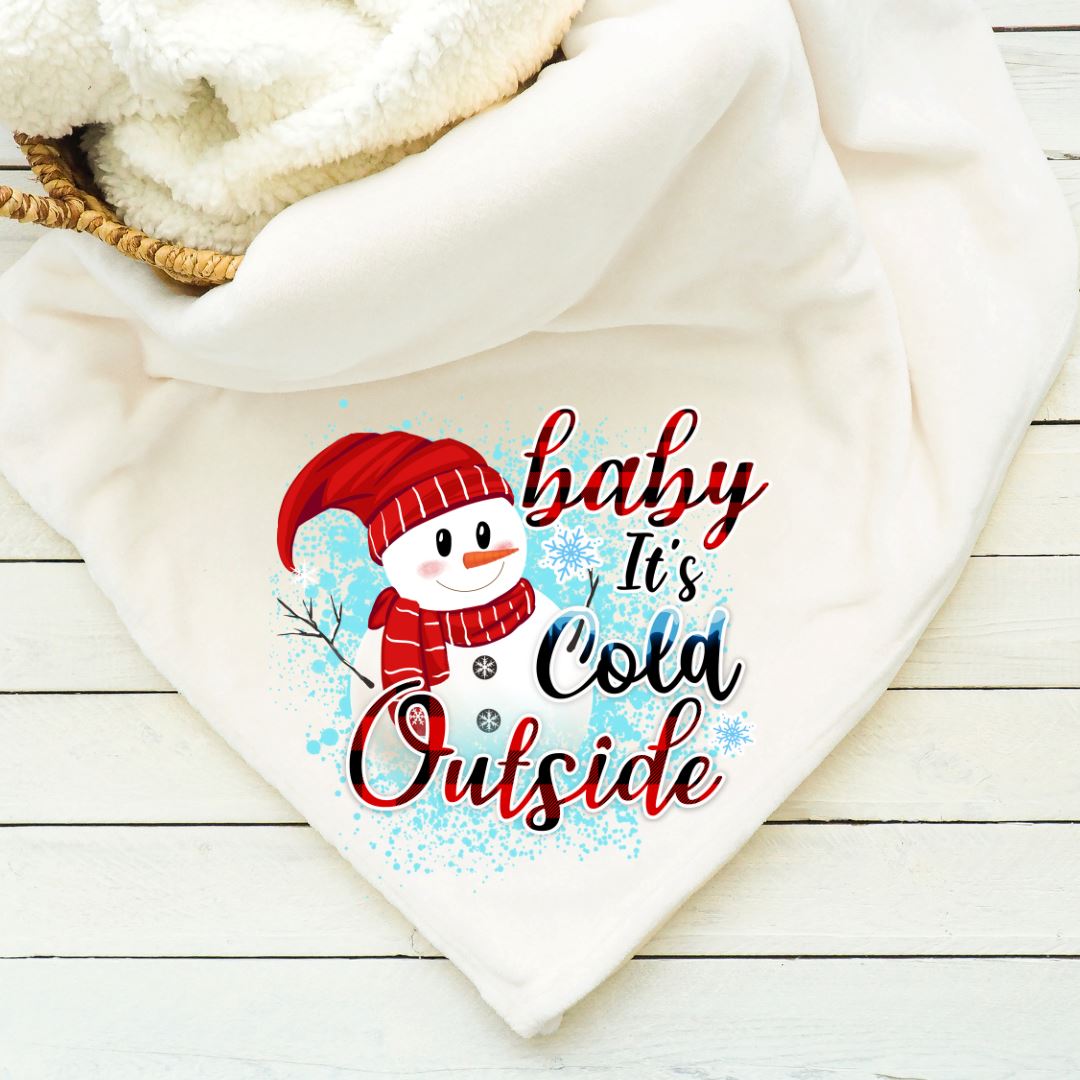Baby Its Cold Outside Blanket Blankets Harlow Boutique Official Online Store