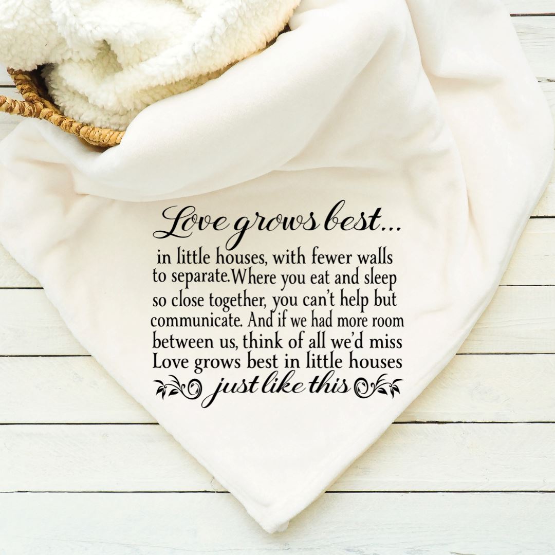 Love Grows Best Blanket Blankets Harlow Boutique Official Online Store