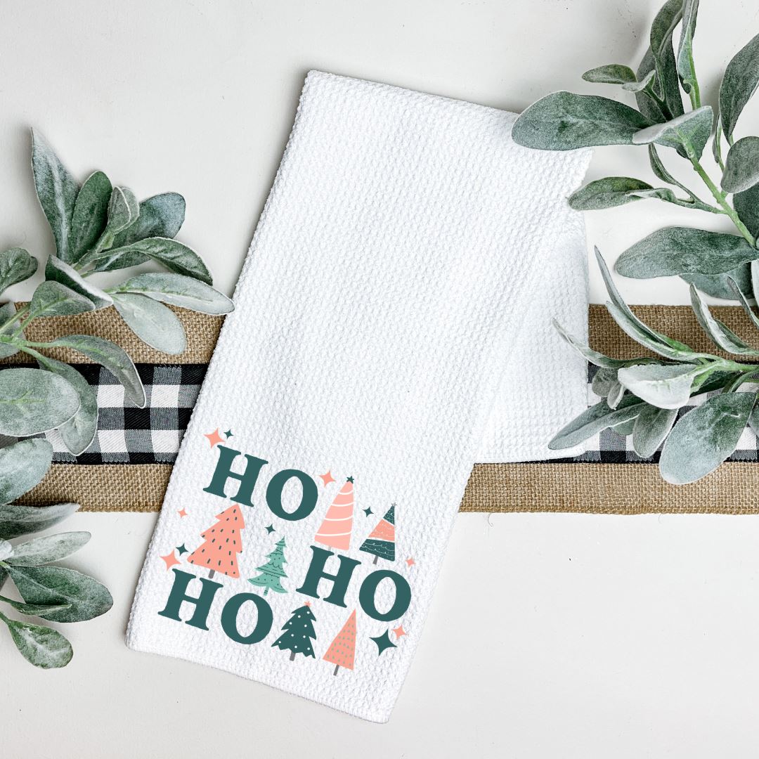 HO HO HO TEA TOWEL Harlow Boutique Official Online Store
