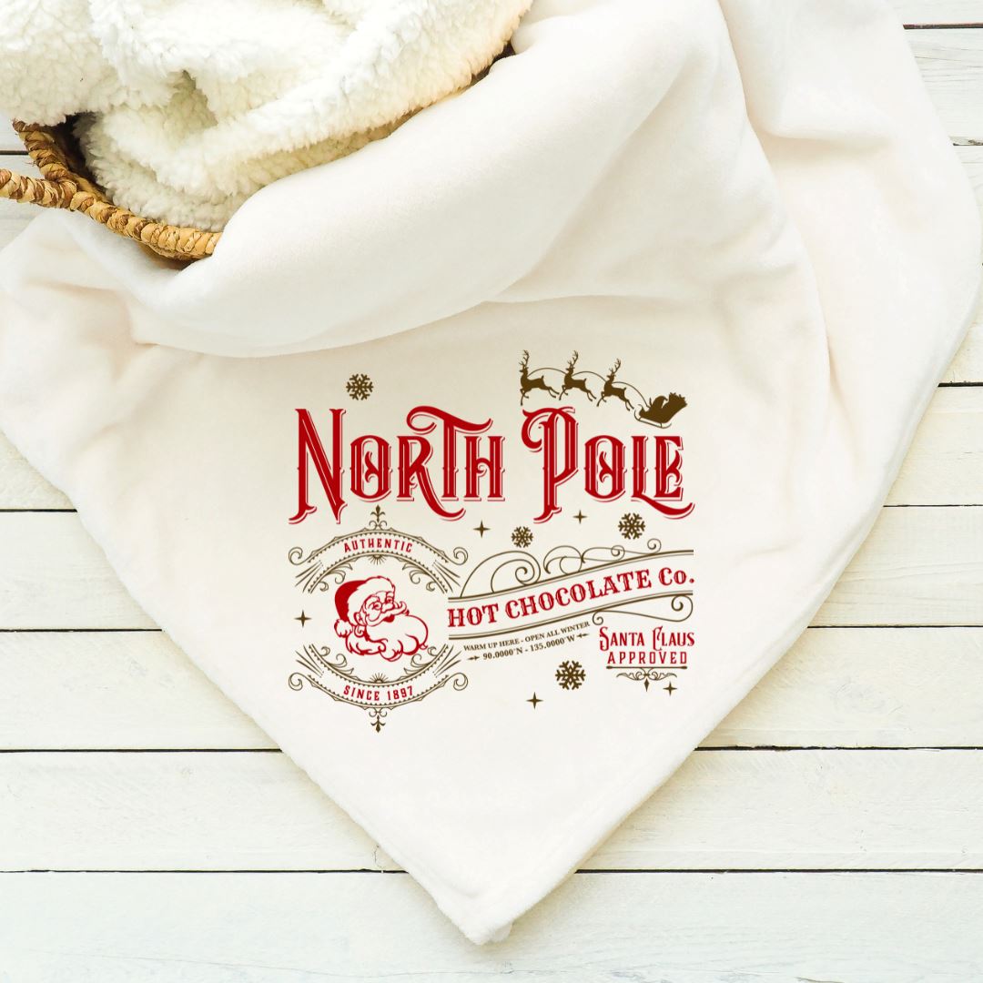 North Pole Hot Chocolate Blanket Blankets Harlow Boutique Official Online Store