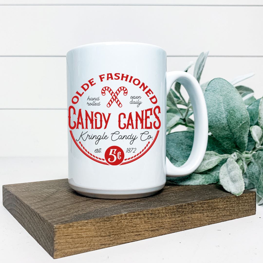 OLDE FASHIONED CANDY CANES MUG Harlow Boutique Official Online Store