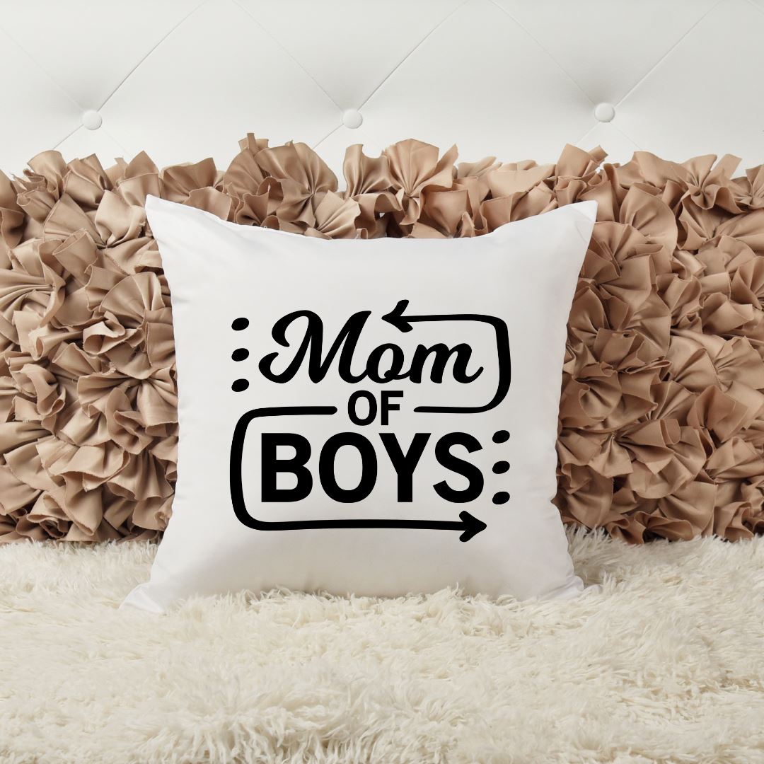 MOM OF BOYS PILLOW Harlow Boutique Official Online Store
