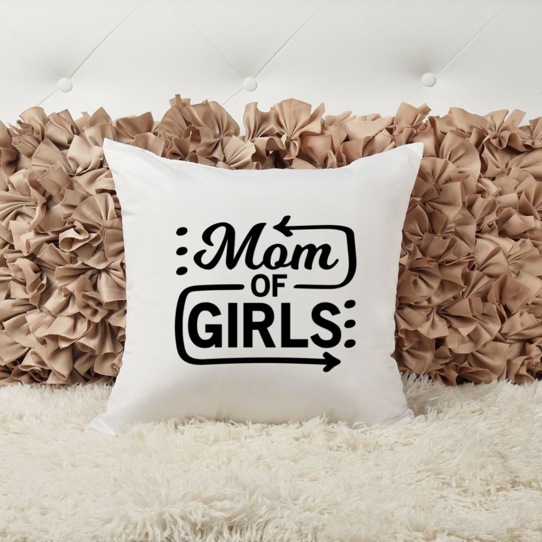 MOM OF GIRLS PILLOW Harlow Boutique Official Online Store