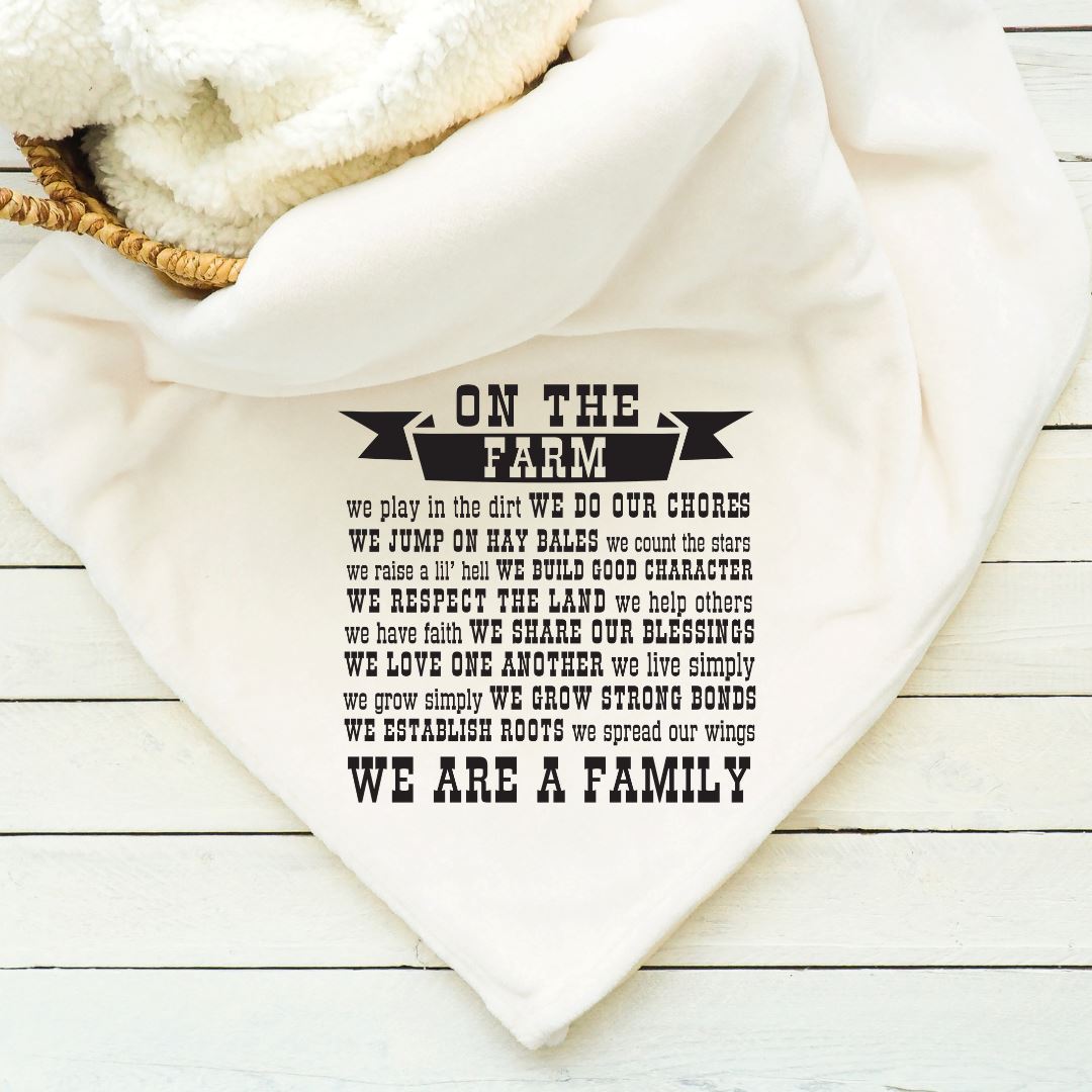 On The Farm Blanket Blankets Harlow Boutique Official Online Store