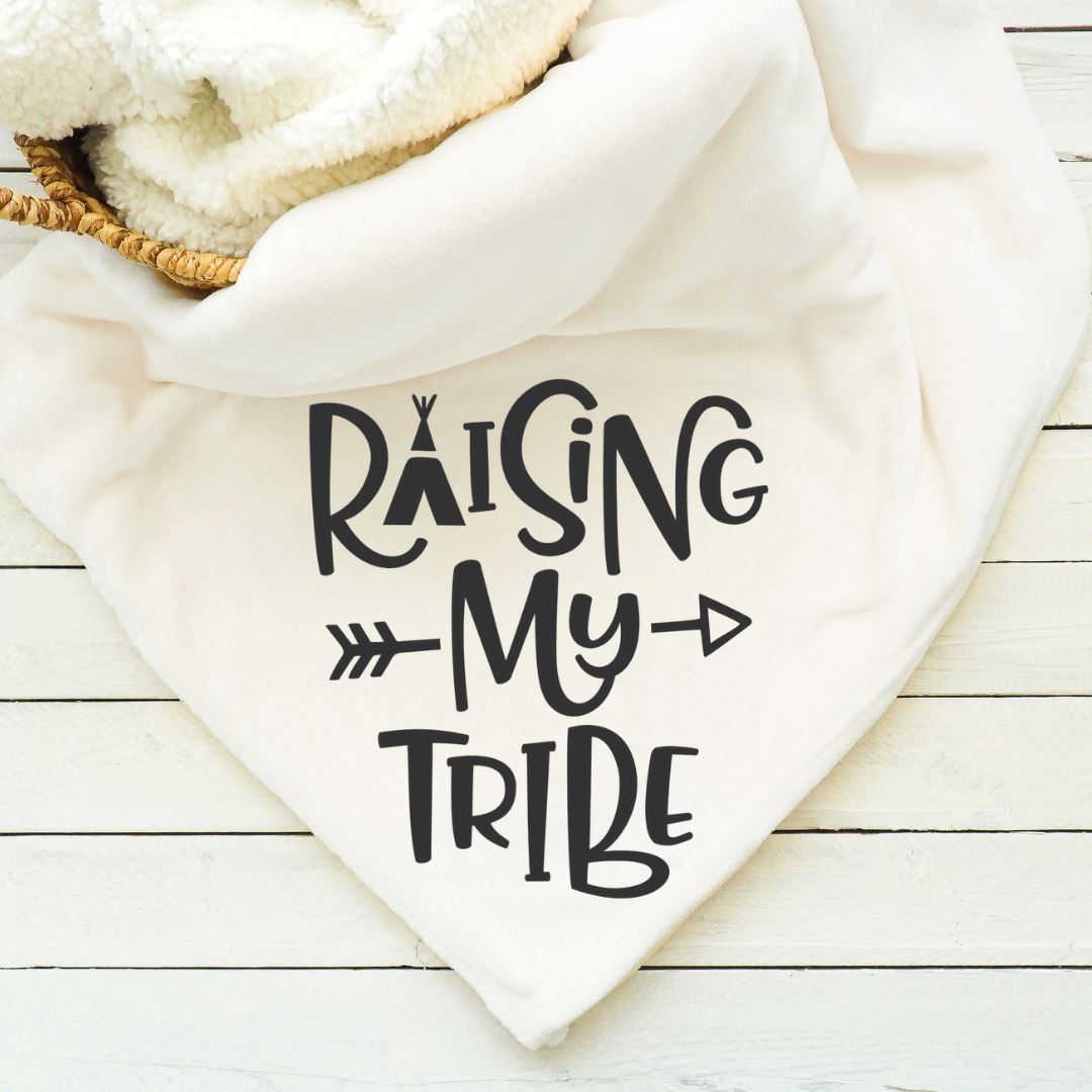 Raising My Tribe Blanket Blankets Harlow Boutique Official Online Store