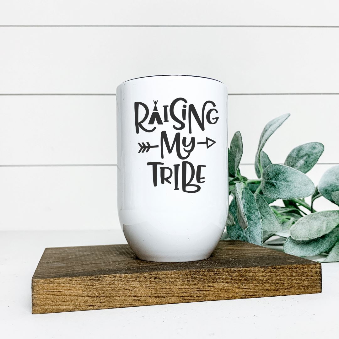 RAISING MY TRIBE WINE TUMBLER Harlow Boutique Official Online Store