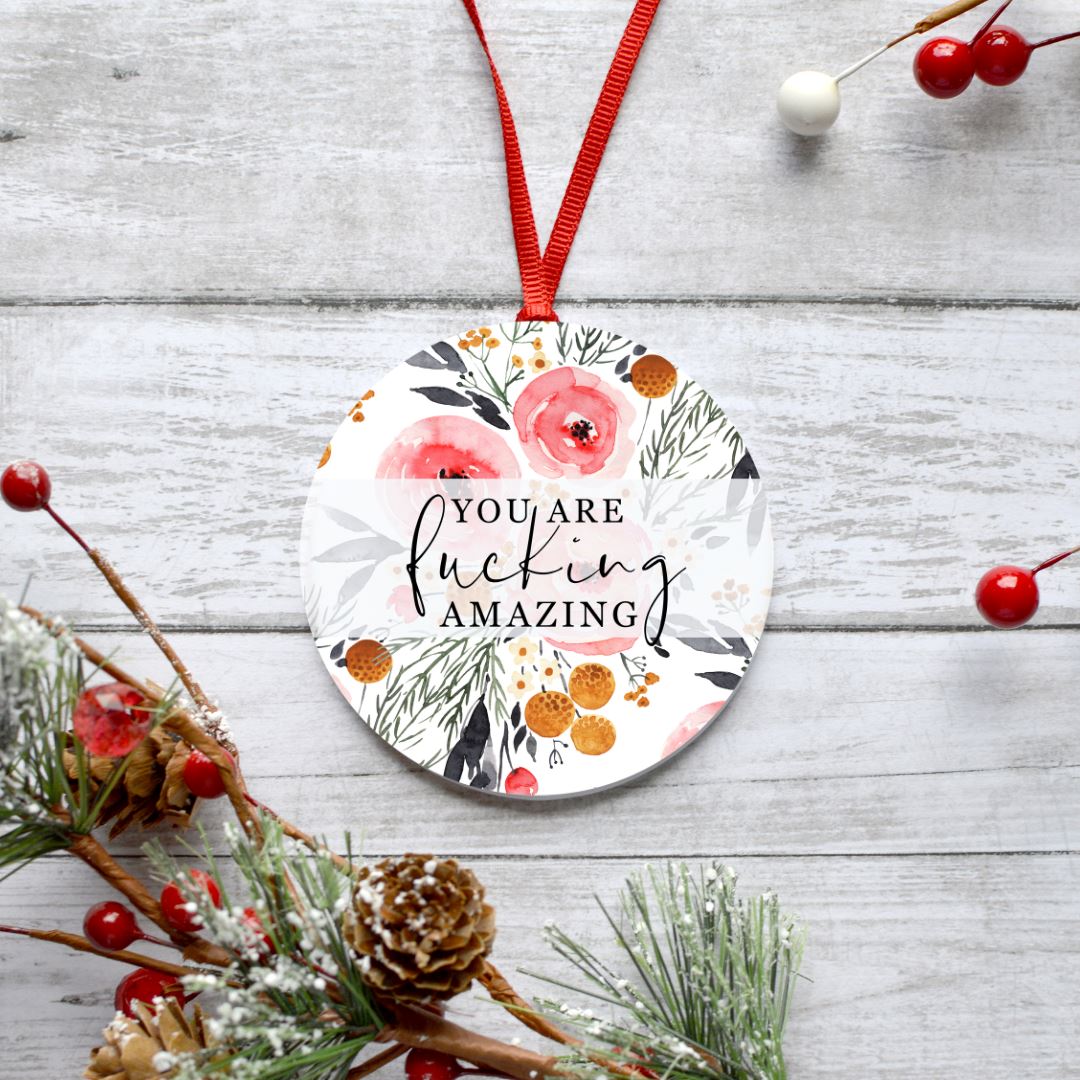 YOU ARE FUCKING AMAZING ORNAMENT Harlow Boutique Official Online Store