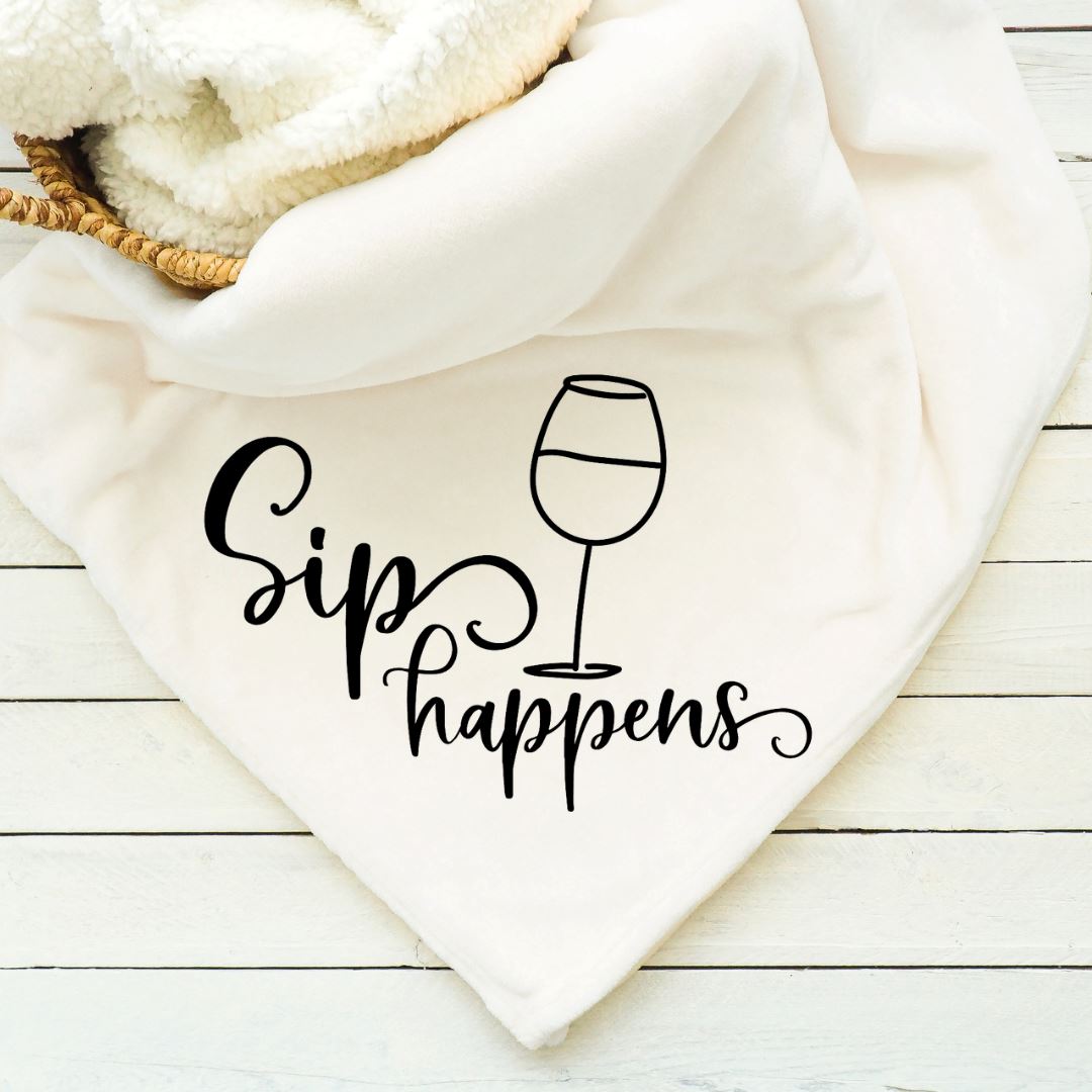 Sip Happens Blanket Blankets Harlow Boutique Official Online Store