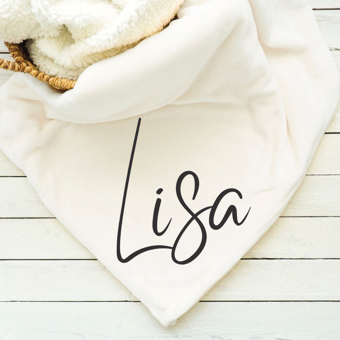 Name Blanket Blankets Harlow Boutique Official Online Store