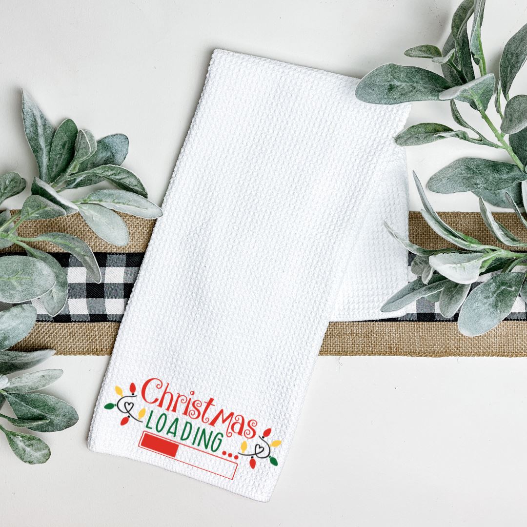 CHRISTMAS LOADING TEA TOWEL Harlow Boutique Official Online Store