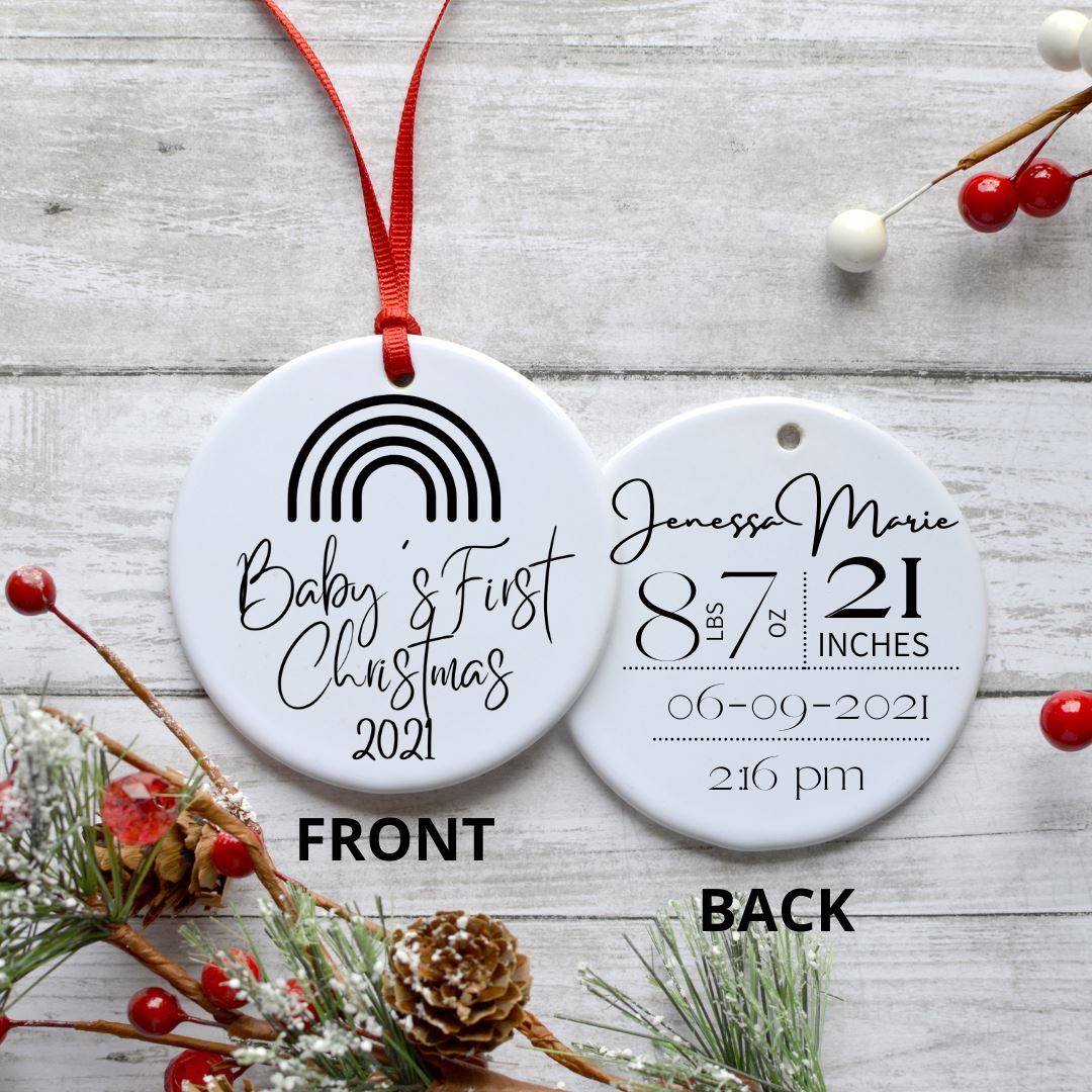BABYS FIRST CHRISTMAS ORNAMENT Harlow Boutique Official Online Store