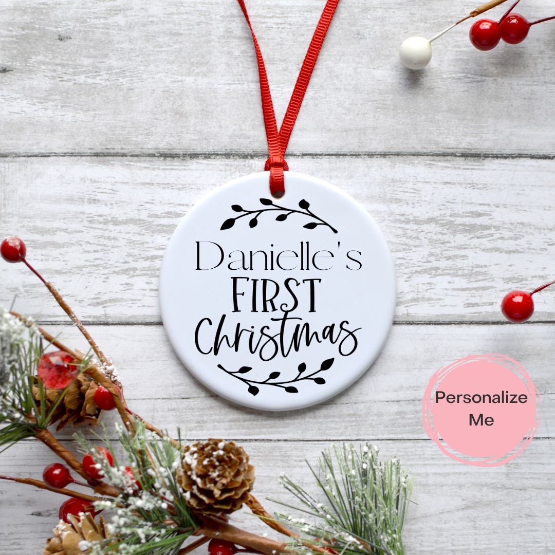 FIRST CHRISTMAS ORNAMENT Harlow Boutique Official Online Store