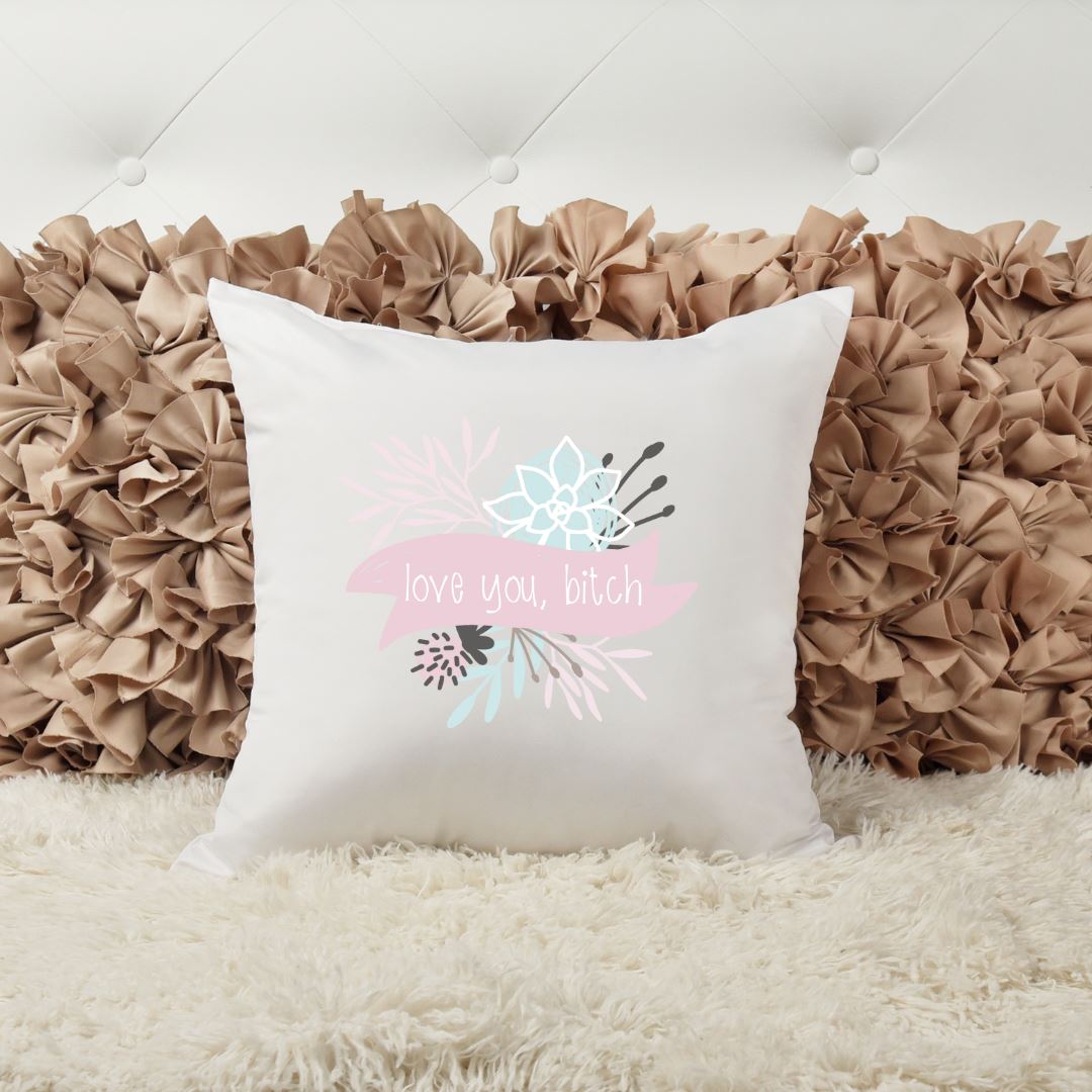 LOVE YOU BITCH PILLOW Harlow Boutique Official Online Store