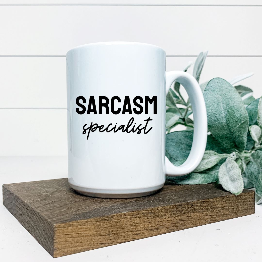 SARCASM SPECIALIST MUG Harlow Boutique Official Online Store