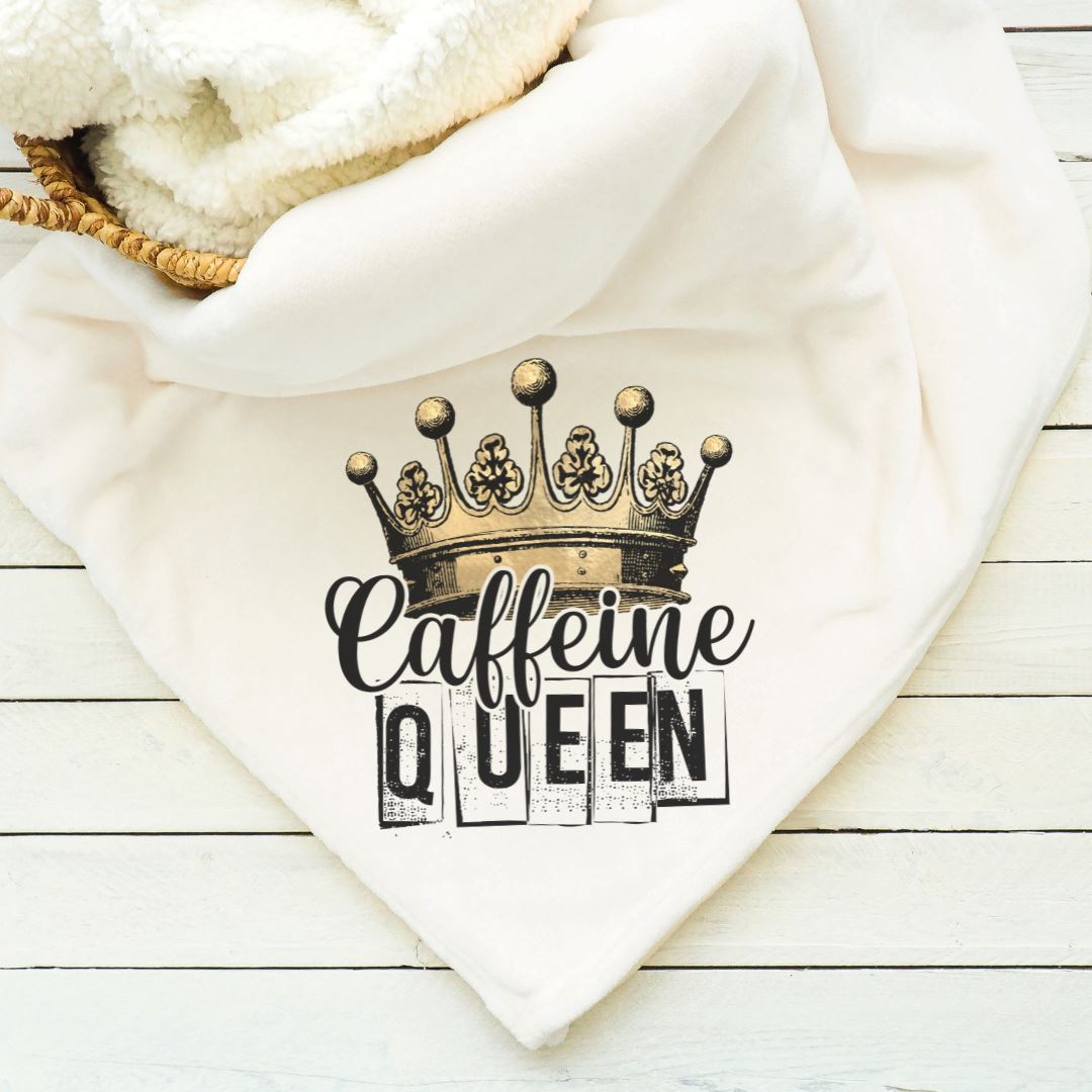 Caffeine Queen Blanket Blankets Harlow Boutique Official Online Store