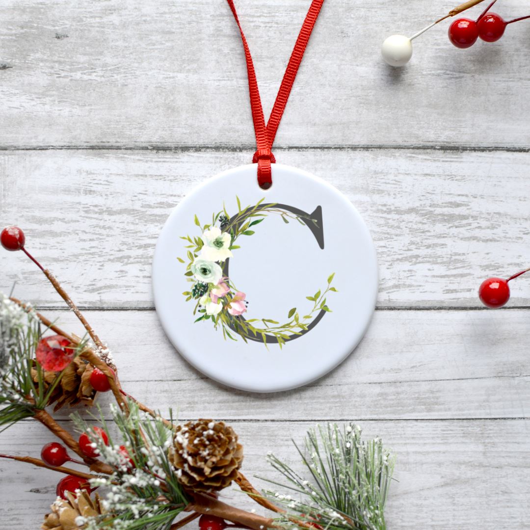 LETTER C ORNAMENT Harlow Boutique Official Online Store