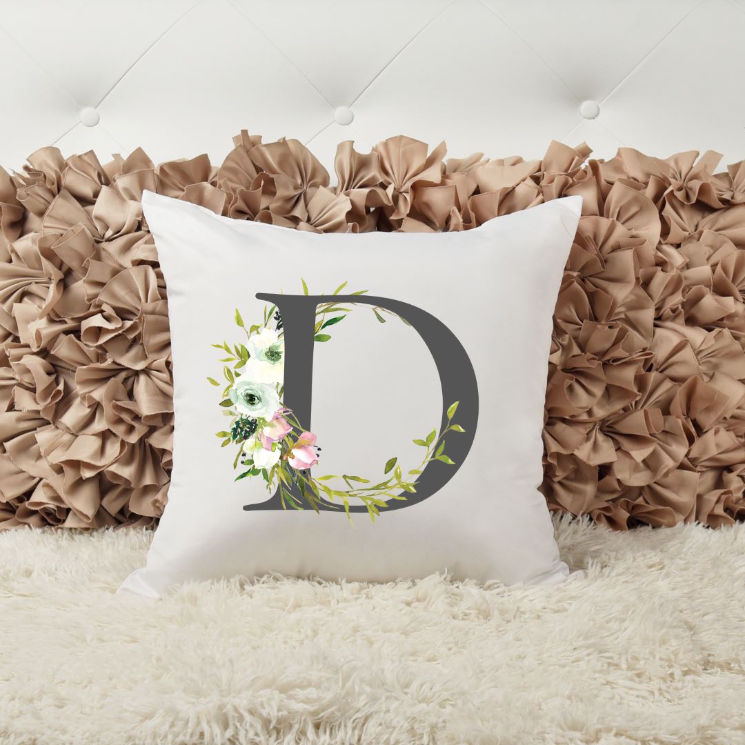 LETTER D PILLOW Harlow Boutique Official Online Store