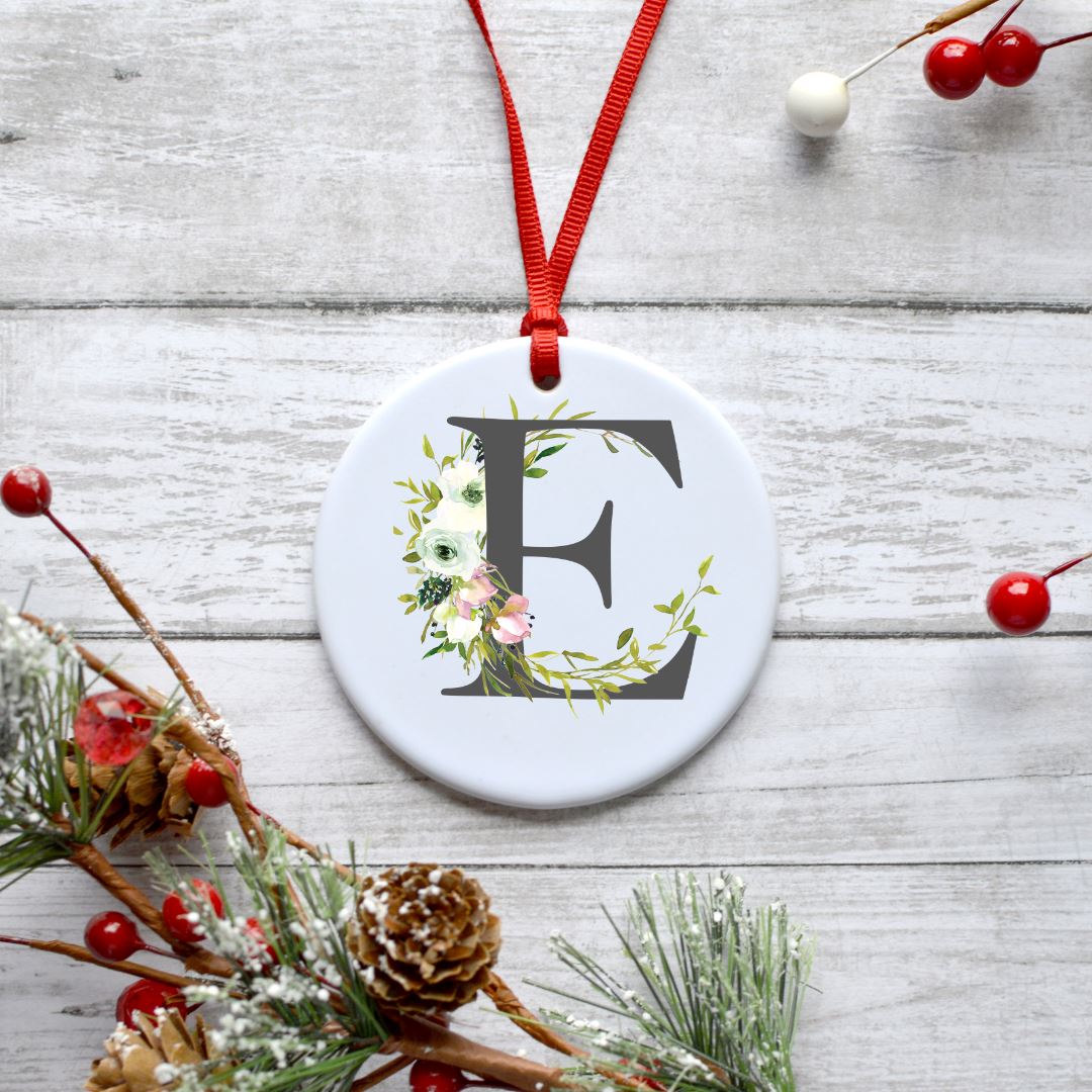 LETTER E ORNAMENT Harlow Boutique Official Online Store