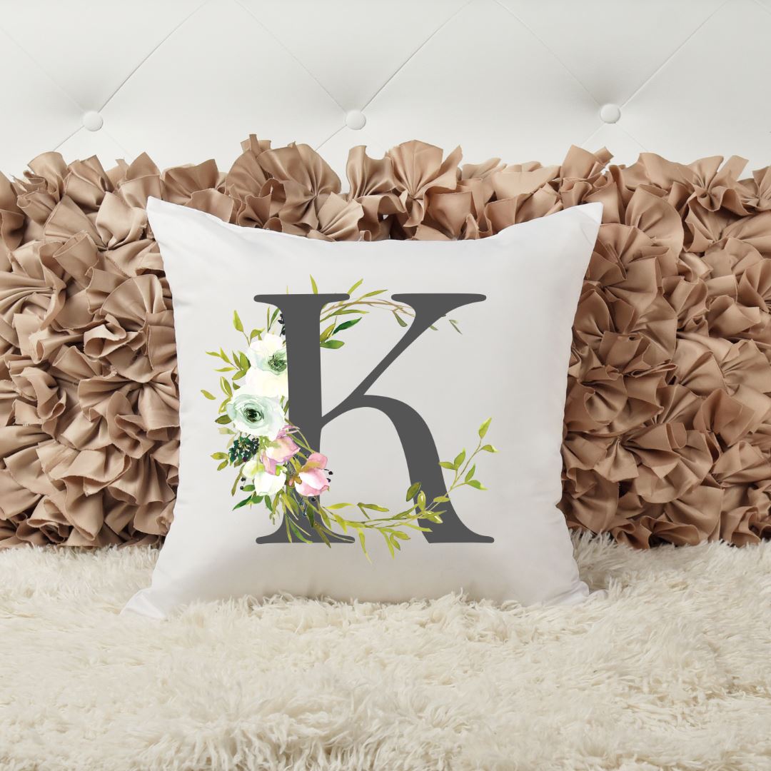 LETTER K PILLOW Harlow Boutique Official Online Store