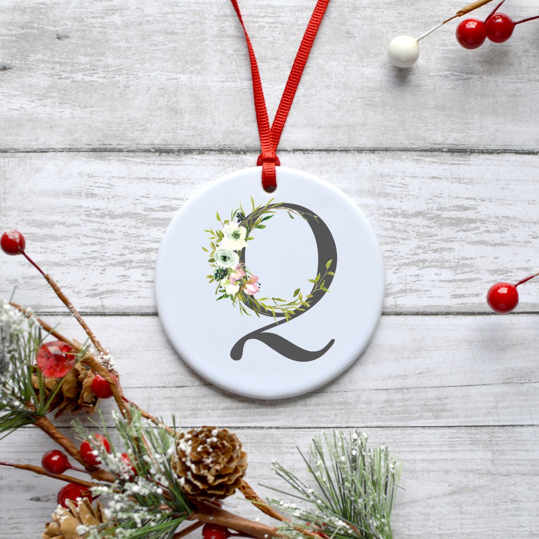 LETTER Q ORNAMENT Harlow Boutique Official Online Store