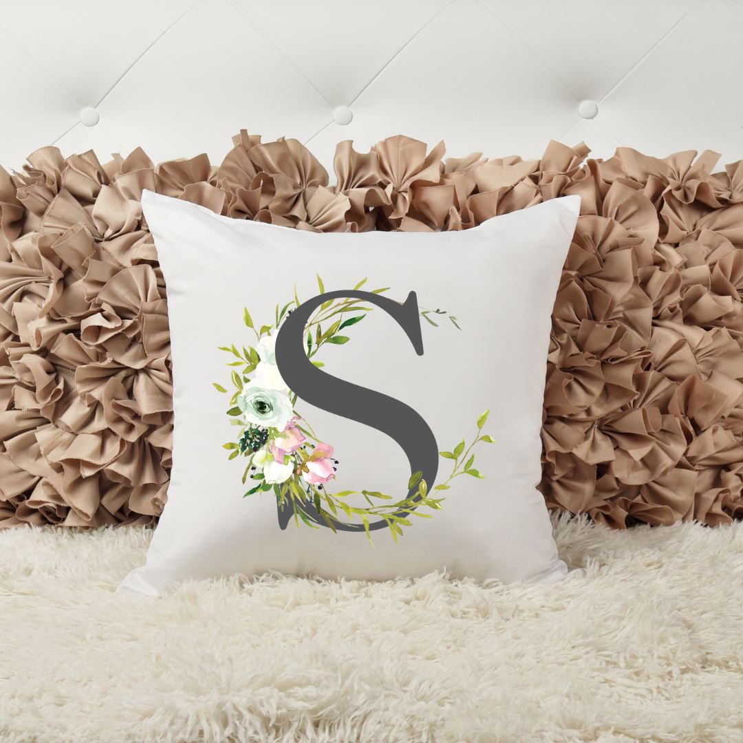 LETTER S PILLOW Harlow Boutique Official Online Store