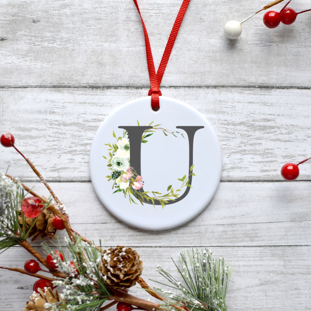 LETTER U ORNAMENT Harlow Boutique Official Online Store