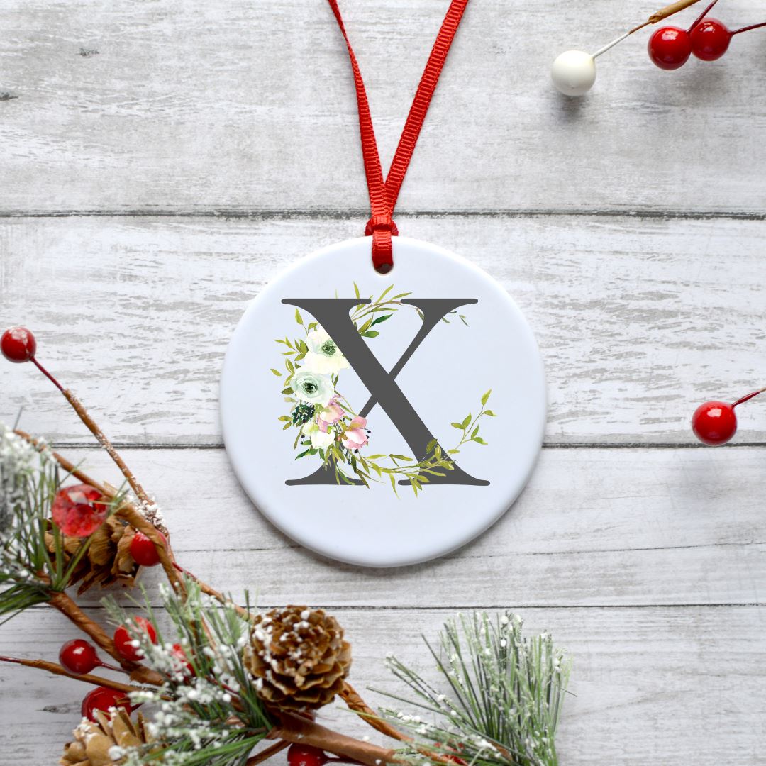 LETTER X ORNAMENT Harlow Boutique Official Online Store