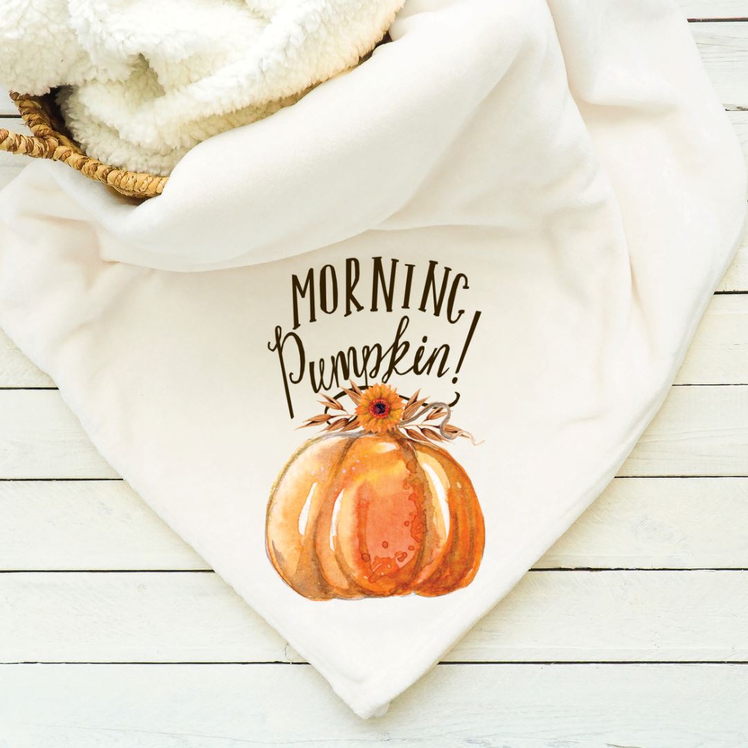 Morning Pumpkin Blanket Blankets Harlow Boutique Official Online Store