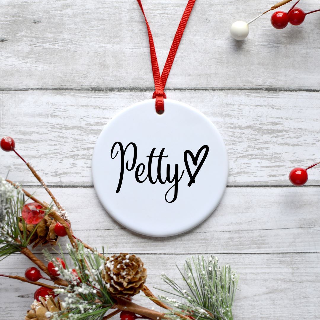 PETTY HEART ORNAMENT Harlow Boutique Official Online Store