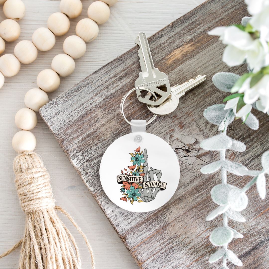 SENSITIVE SAVAGE KEYCHAIN Harlow Boutique Official Online Store