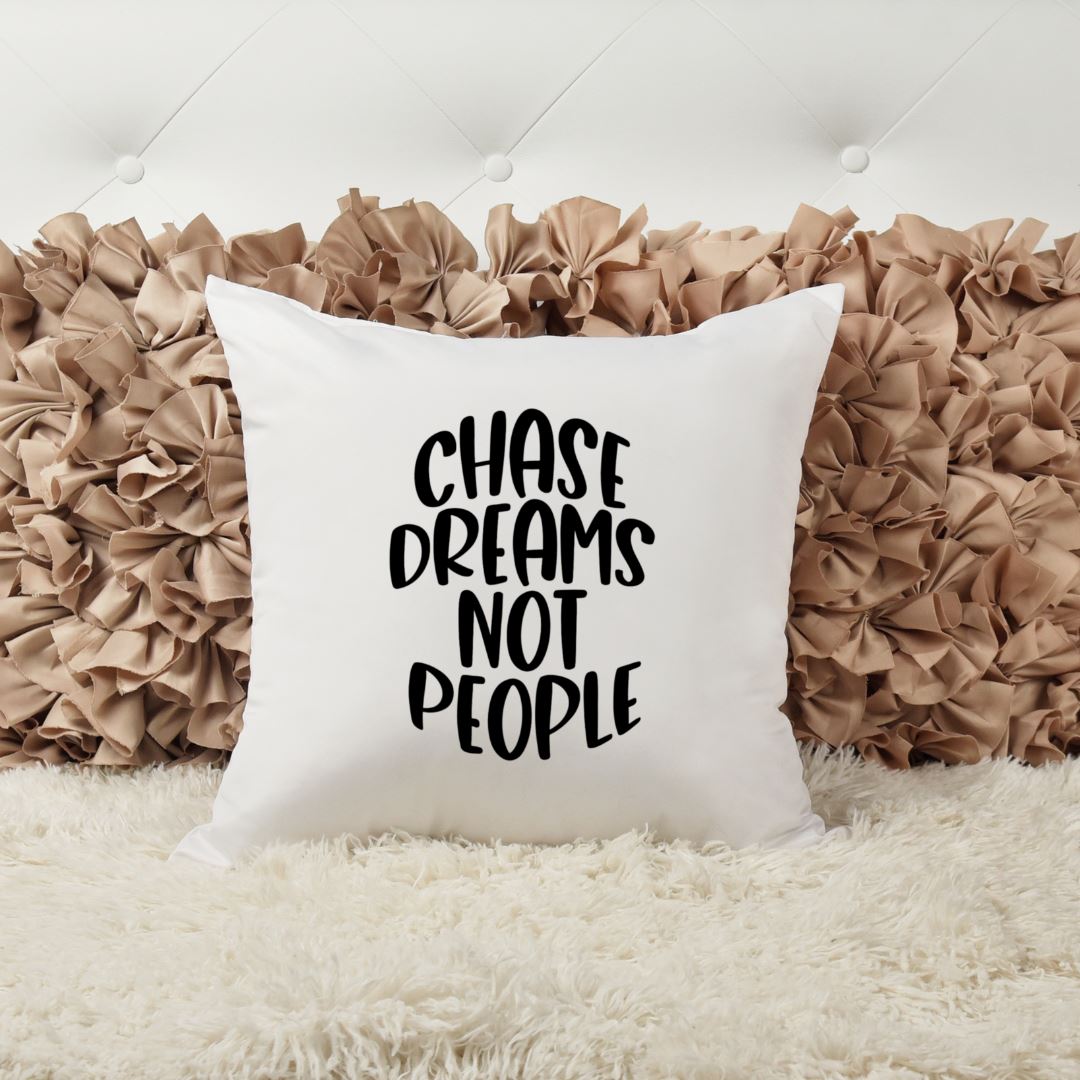 CHASE DREAMS NOT PEOPLE PILLOW Harlow Boutique Official Online Store
