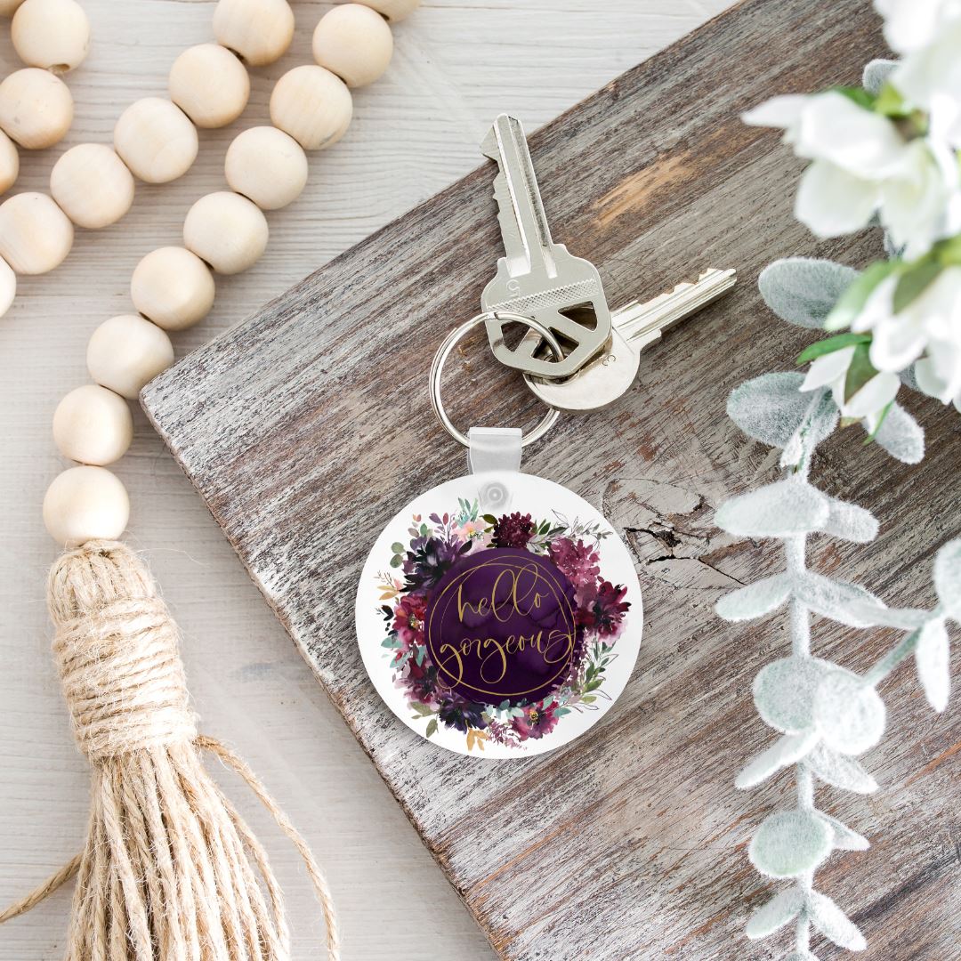 HELLO GORGEOUS KEYCHAIN Harlow Boutique Official Online Store