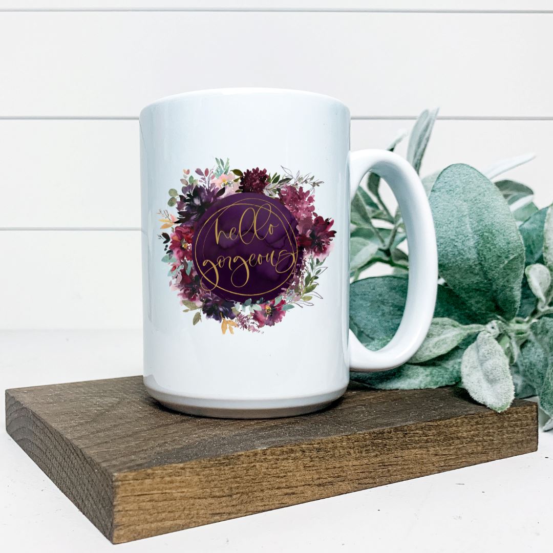 HELLO GORGEOUS MUG Harlow Boutique Official Online Store