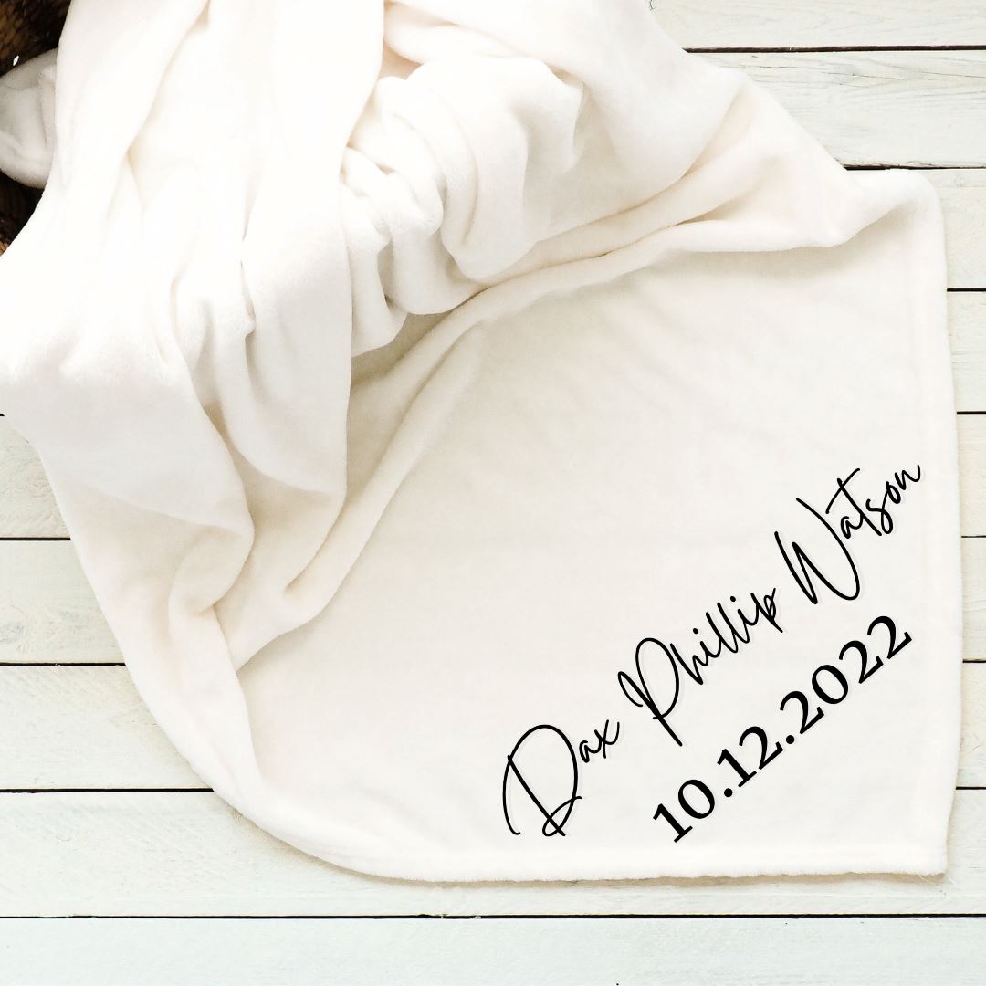 Personalized Baby Blanket Blankets Harlow Boutique Official Online Store