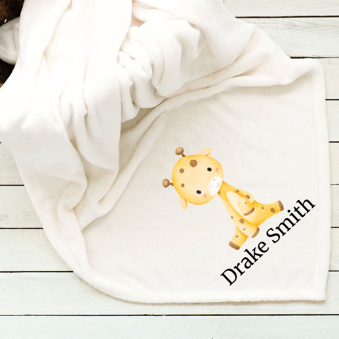 Giraffe Baby Blanket Blankets Harlow Boutique Official Online Store