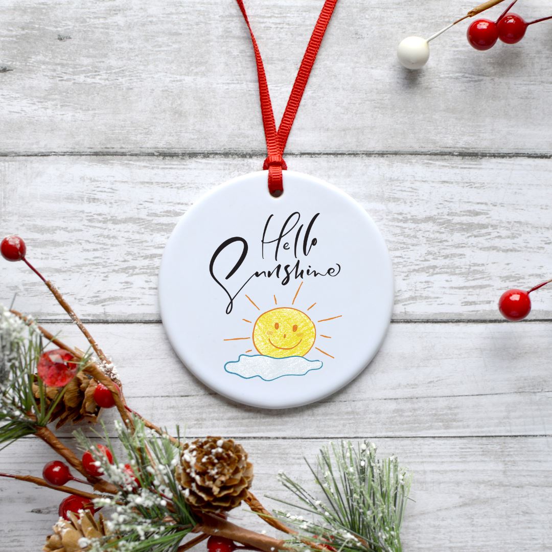 HELLO SUNSHINE ORNAMENT Harlow Boutique Official Online Store
