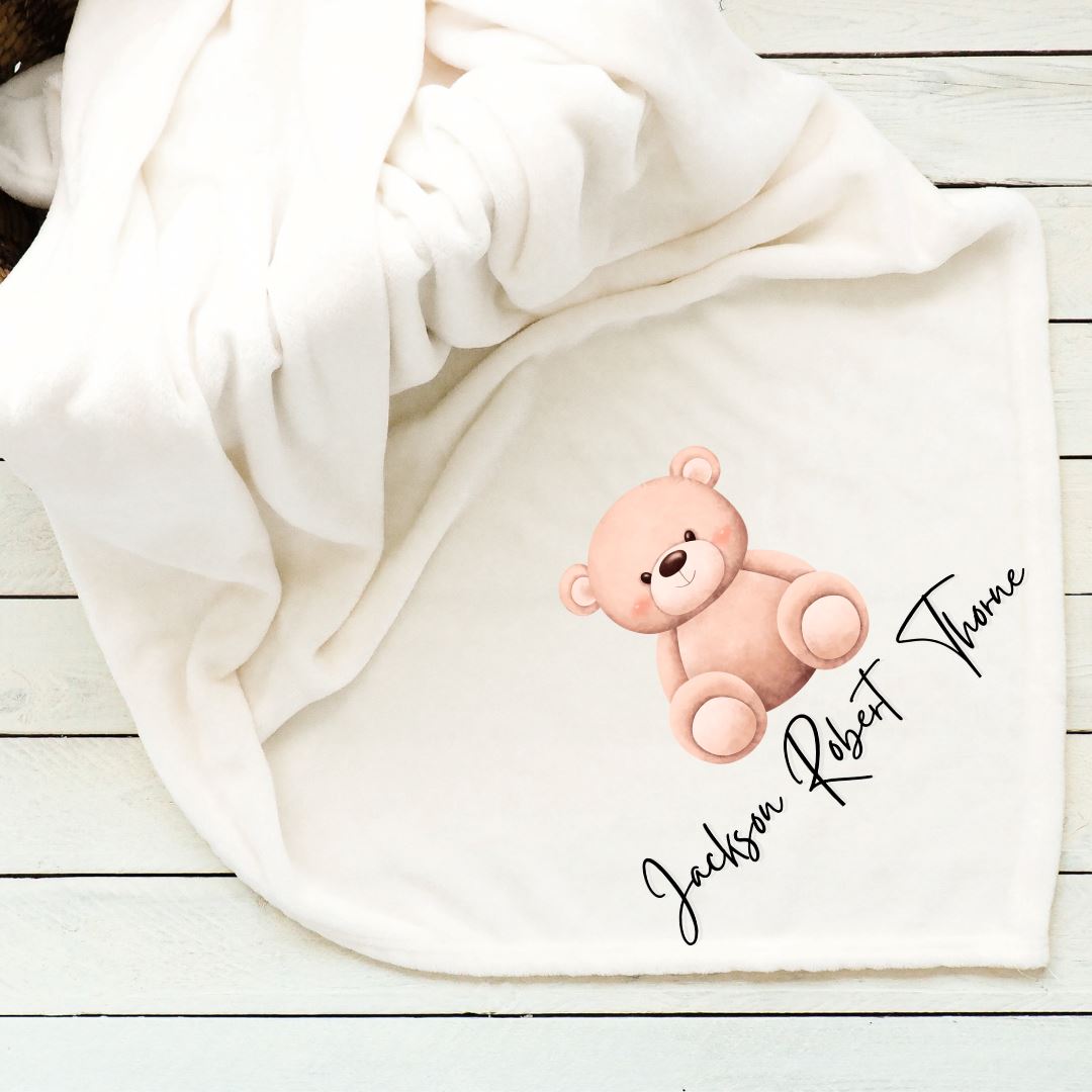 Bear Baby Blanket Blankets Harlow Boutique Official Online Store