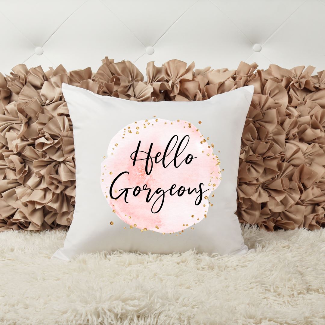HELLO GORGEOUS PILLOW Harlow Boutique Official Online Store