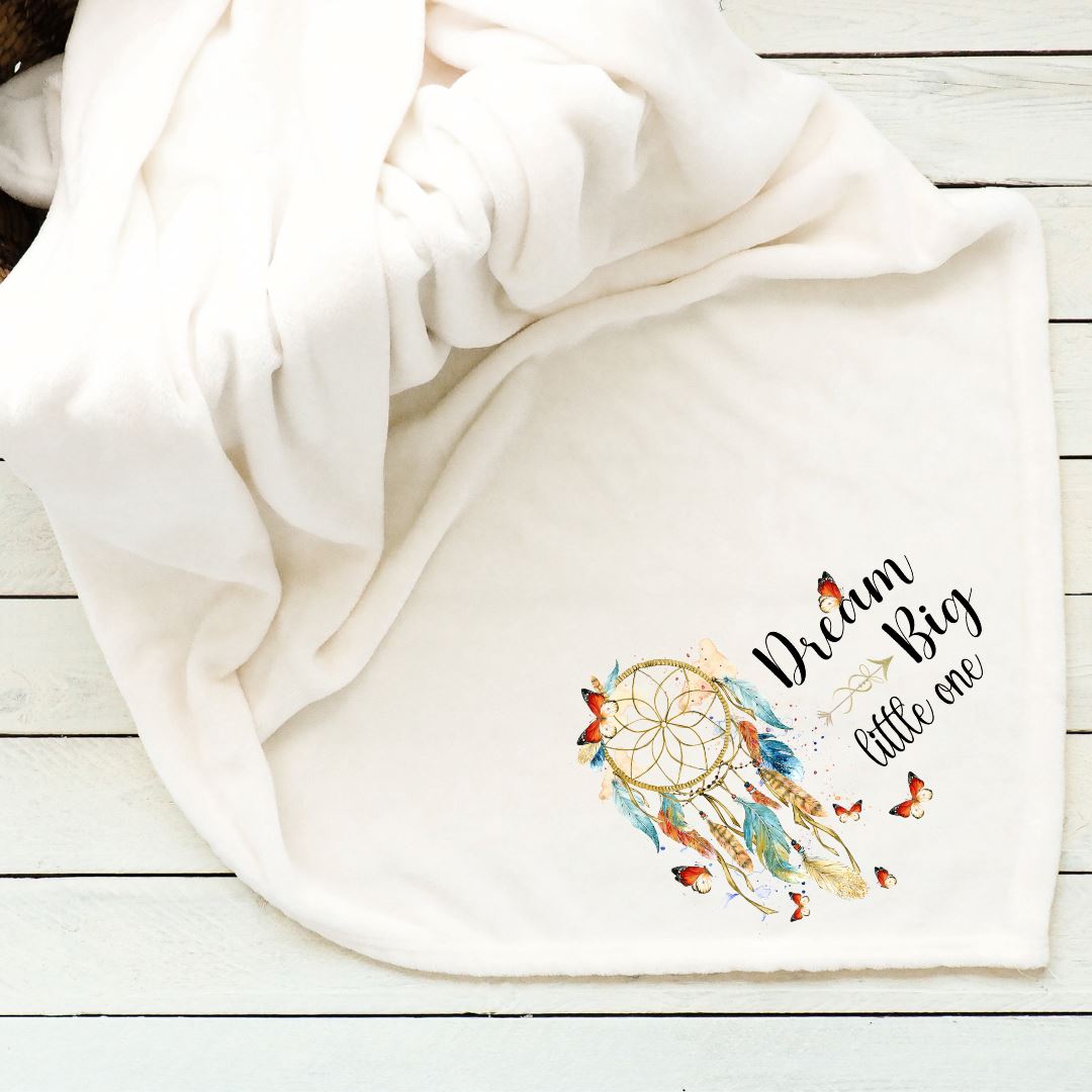Dream Big Little One Baby Blanket Blankets Harlow Boutique Official Online Store
