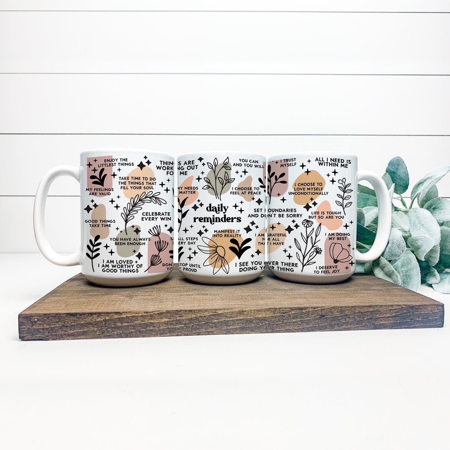 DAILY REMINDERS - VERSION 1 MUG Harlow Boutique Official Online Store