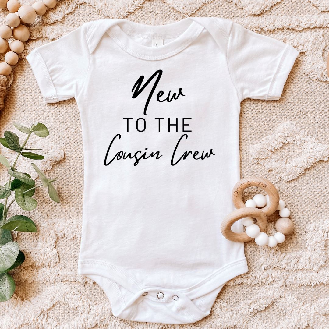 New To The Cousin Crew Baby Bodysuit Harlow Boutique Official Online Store