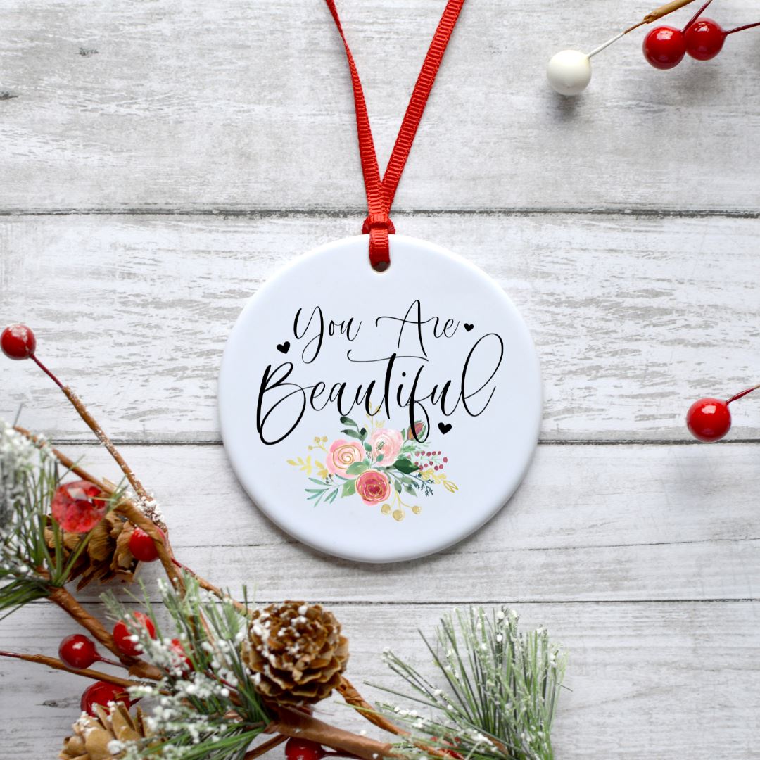 YOU ARE BEAUTIFUL ORNAMENT Harlow Boutique Official Online Store