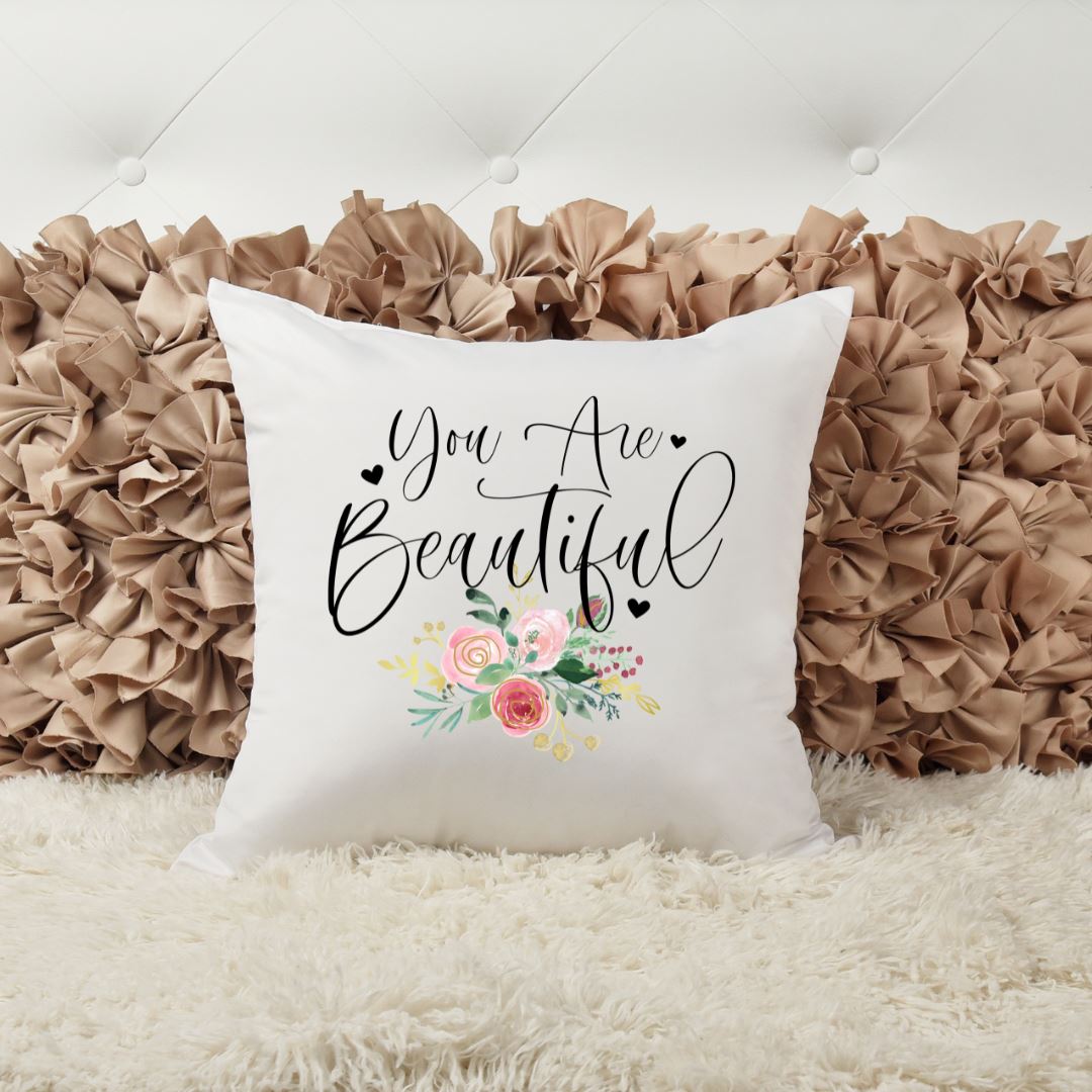 YOU ARE BEAUTIFUL PILLOW Harlow Boutique Official Online Store