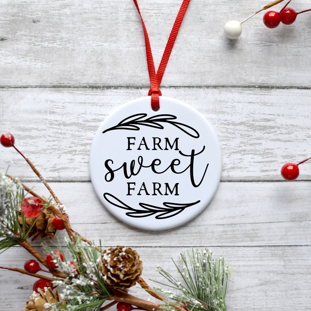FARM SWEET FARM ORNAMENT Harlow Boutique Official Online Store