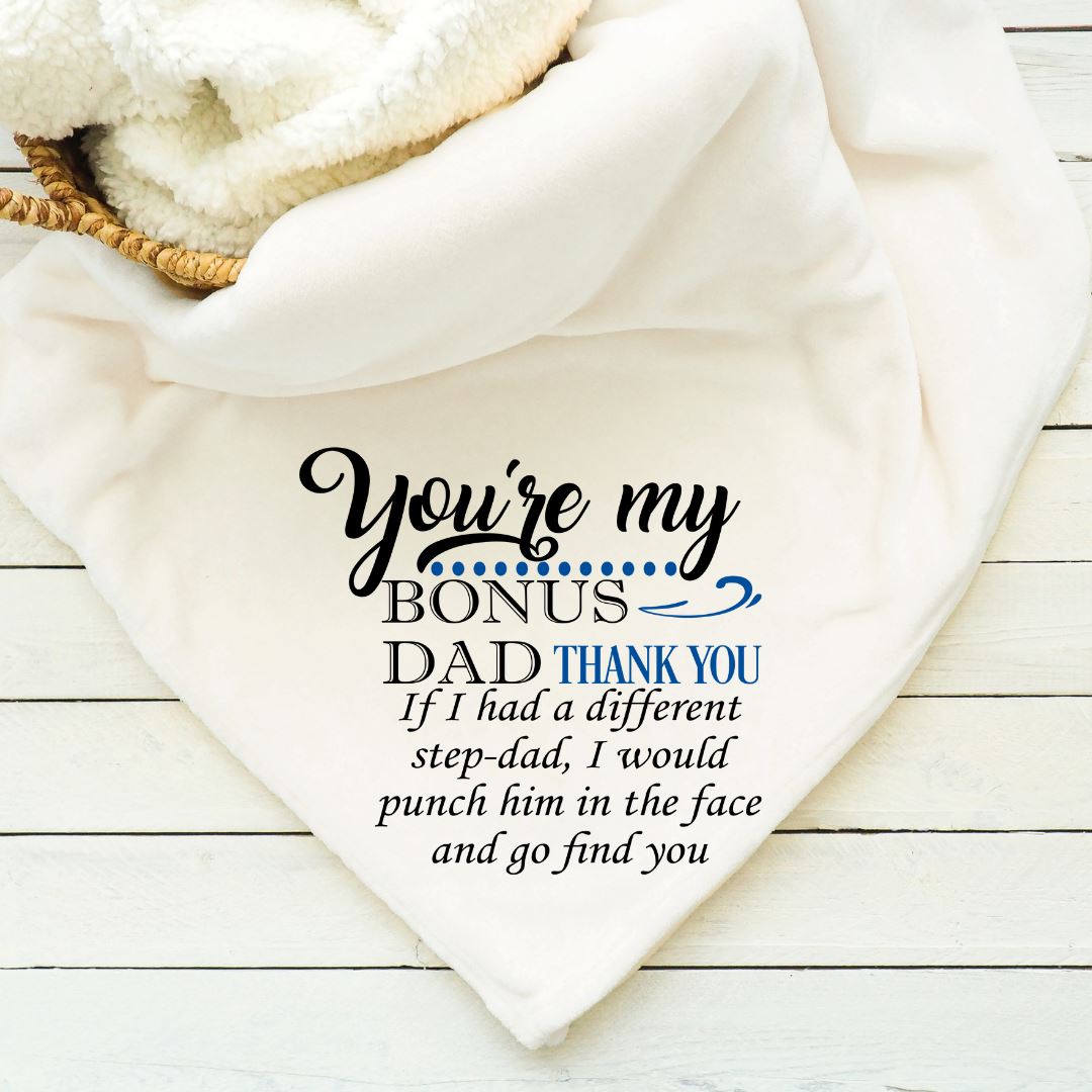 Bonus Dad Blanket Blankets Harlow Boutique Official Online Store