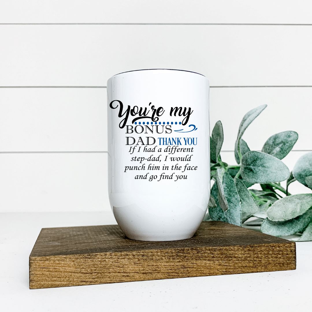 BONUS DAD WINE TUMBLER Harlow Boutique Official Online Store