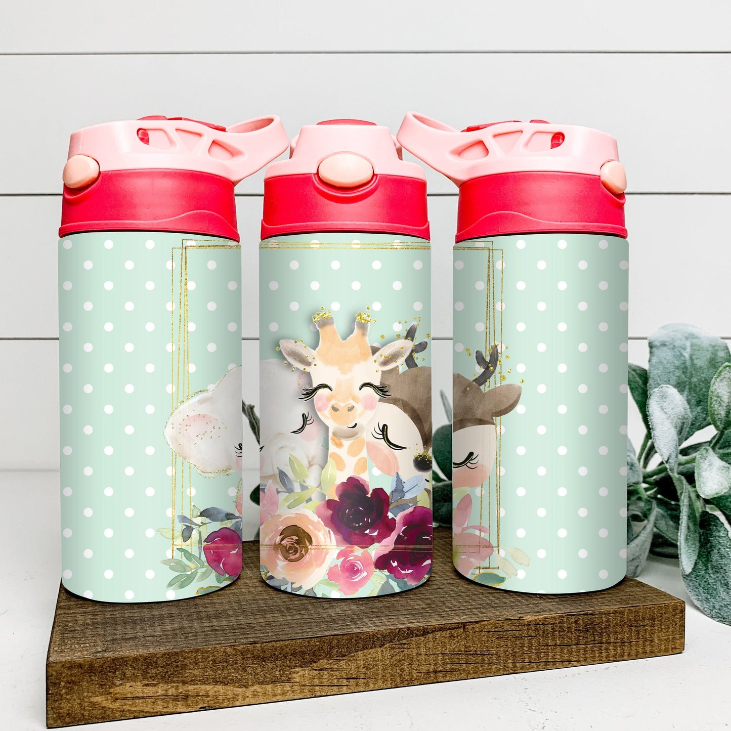 MINT ANIMALS GIRL TUMBLER Harlow Baby Boutique Official Website