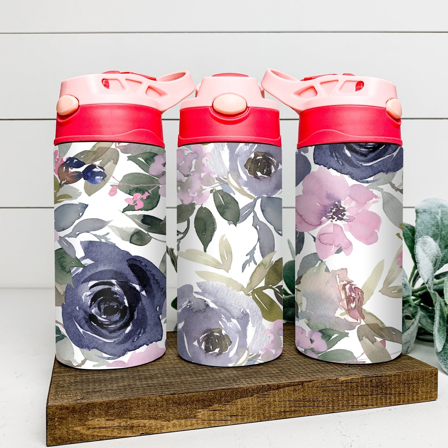PURPLE FLORAL TUMBLER Harlow Baby Boutique Official Website