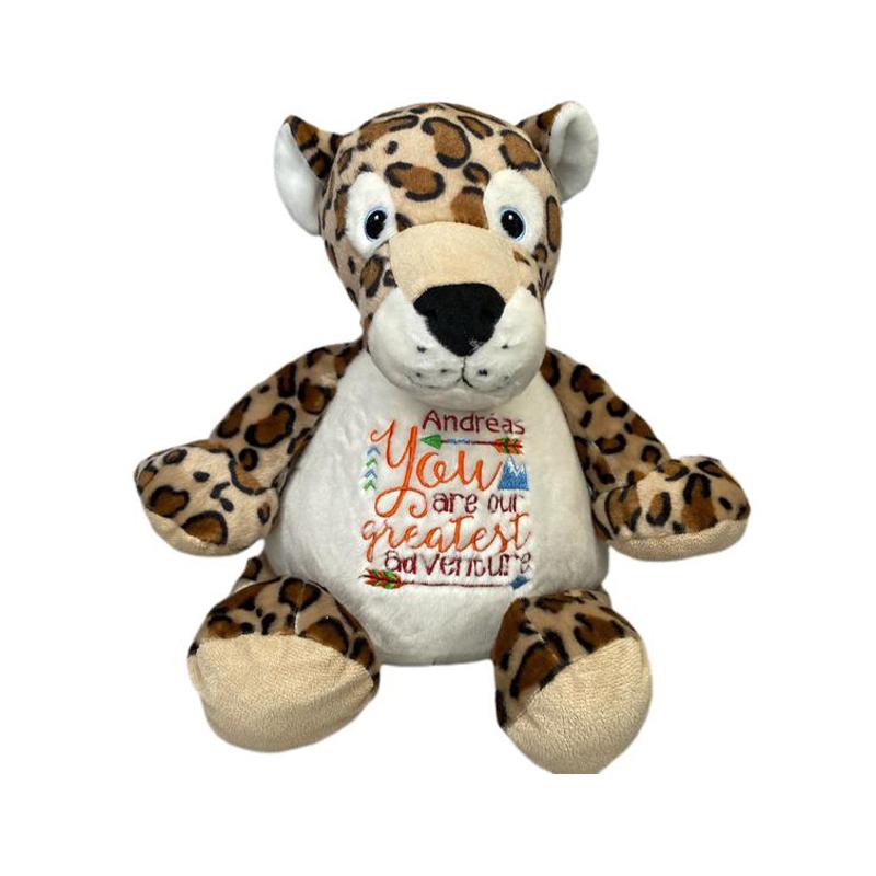 LeRoy Leopard Stuffed Animal Stuffed Animal Harlow Baby Boutique