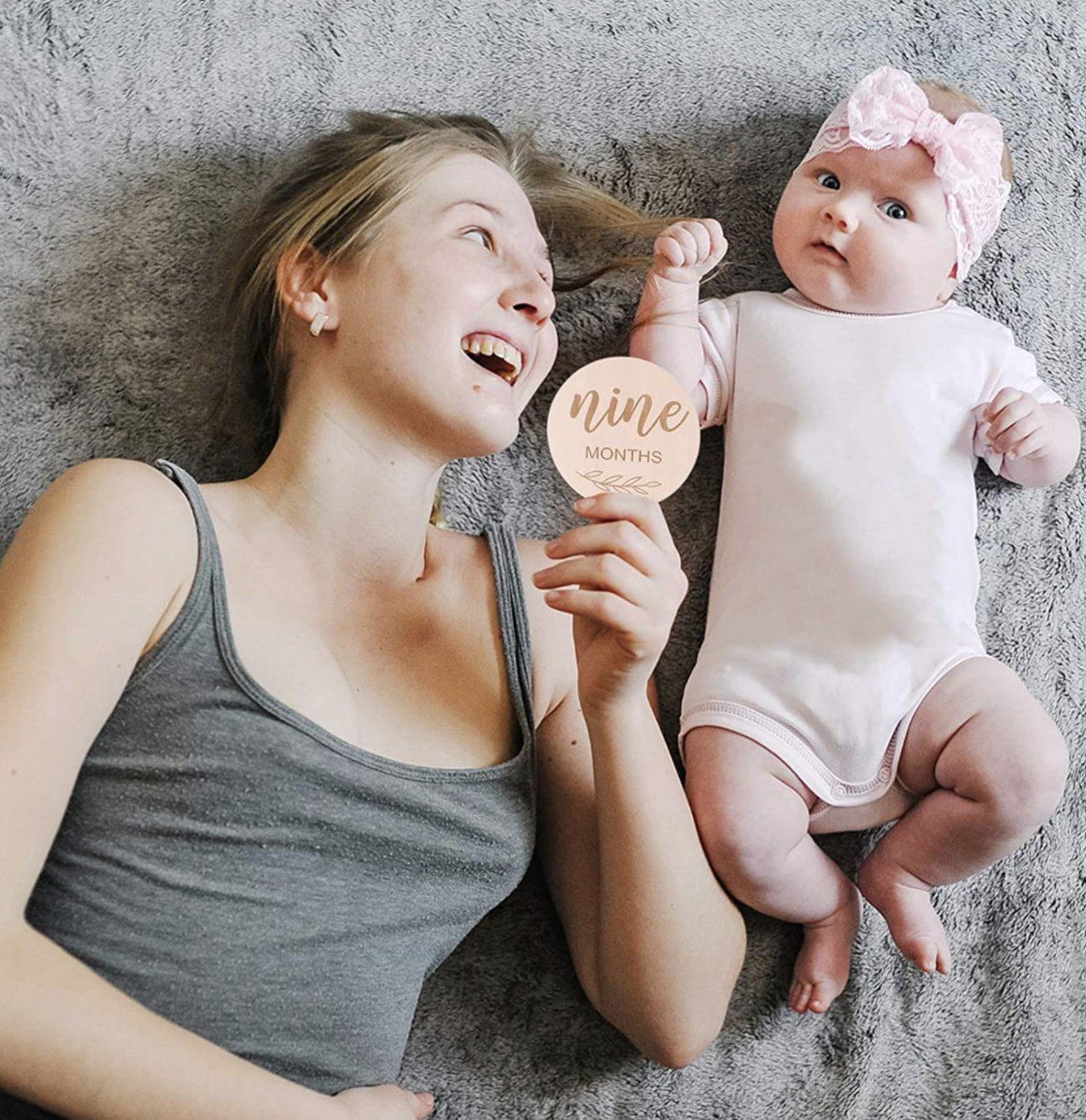 Wooden Round Milestone Discs Harlow Baby Boutique Official Website